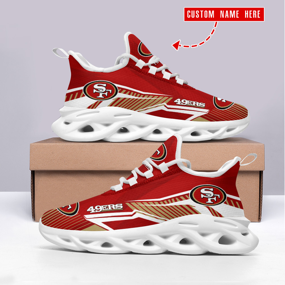 Ideafootwear San Francisco 49ers Max Soul Shoes Sneakers For Men And Women 14