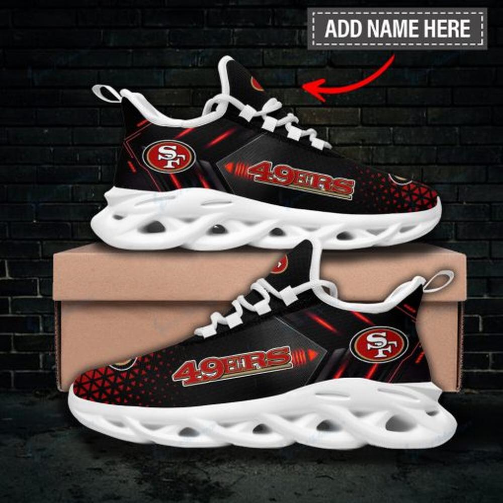 Ideafootwear San Francisco 49ers Max Soul Shoes Sneakers For Men And Women 1