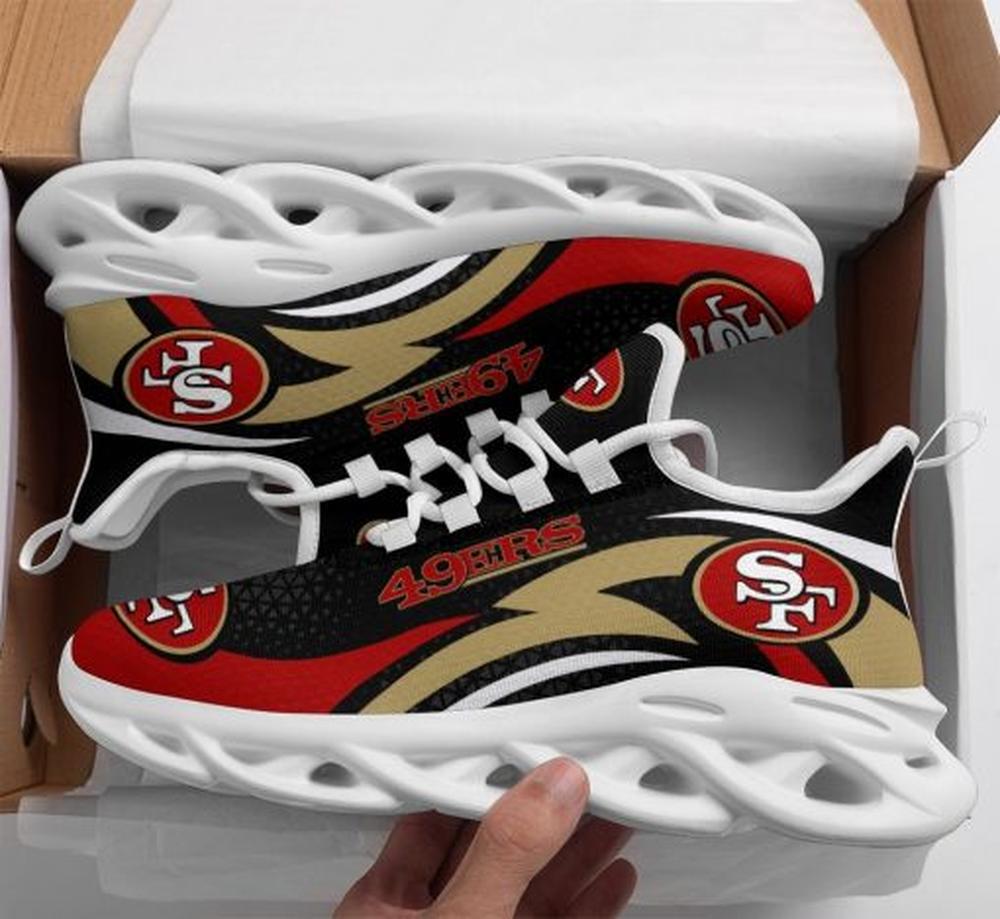 Ideafootwear San Francisco 49ers Max Soul Shoes Sneakers For Men And Women 26