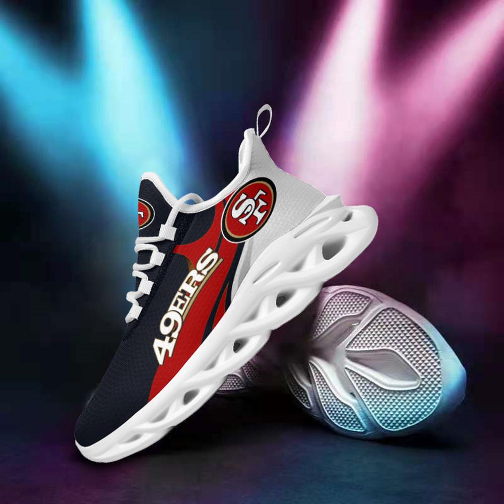 Ideafootwear San Francisco 49ers Max Soul Shoes Sneakers For Men And Women 52