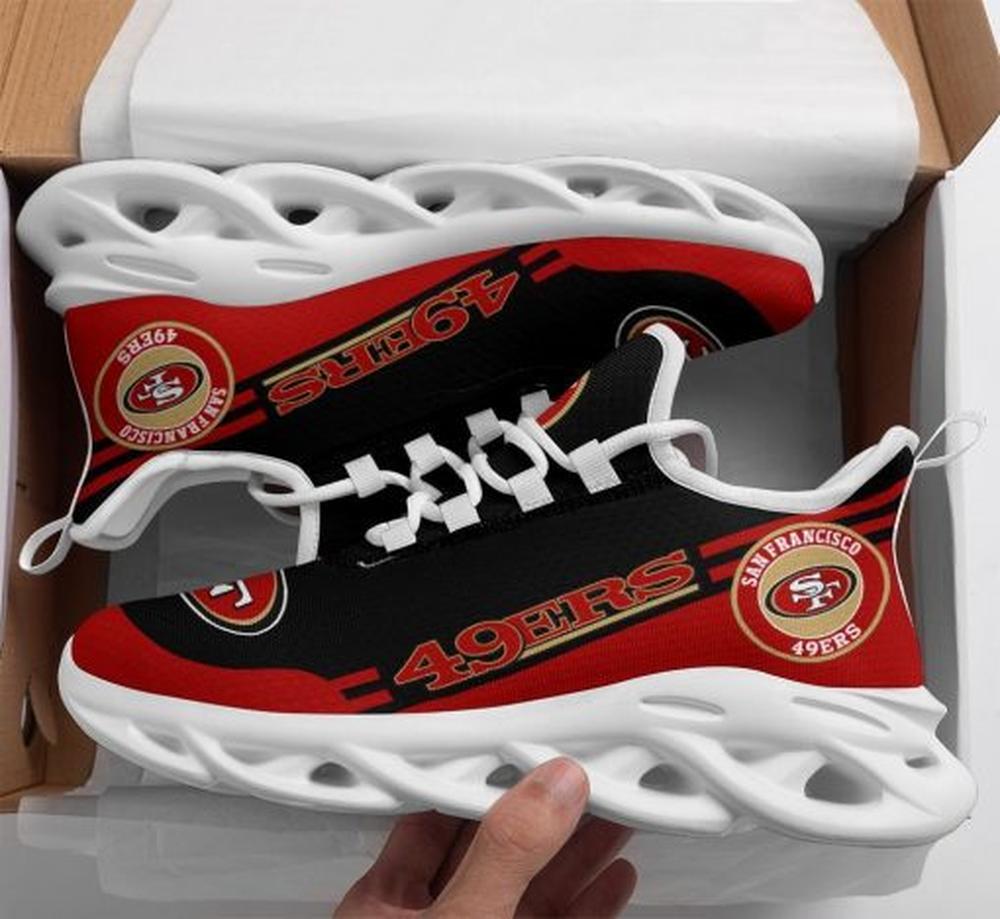 Ideafootwear San Francisco 49ers Max Soul Shoes Sneakers For Men And Women 155