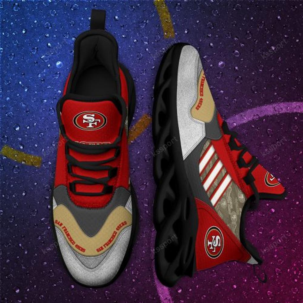 Ideafootwear San Francisco 49ers Max Soul Shoes Sneakers For Men And Women 83