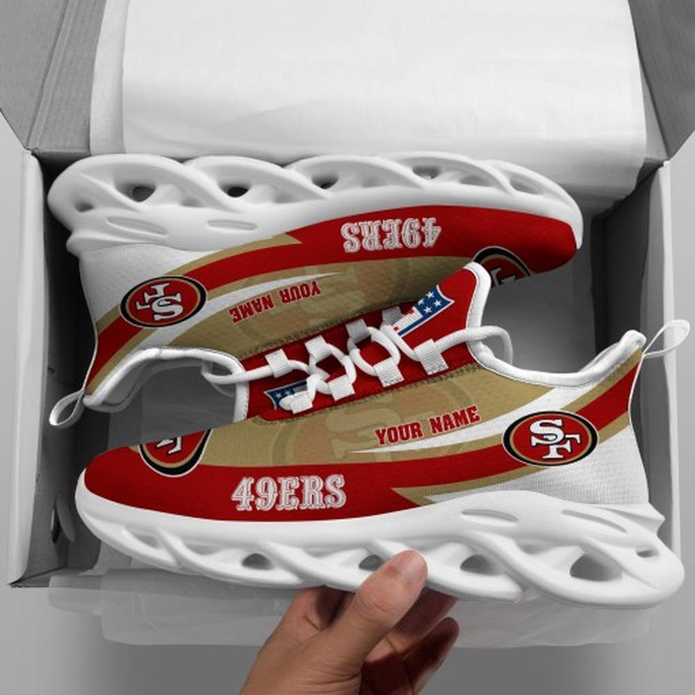 Ideafootwear San Francisco 49ers Max Soul Shoes Sneakers For Men And Women 120
