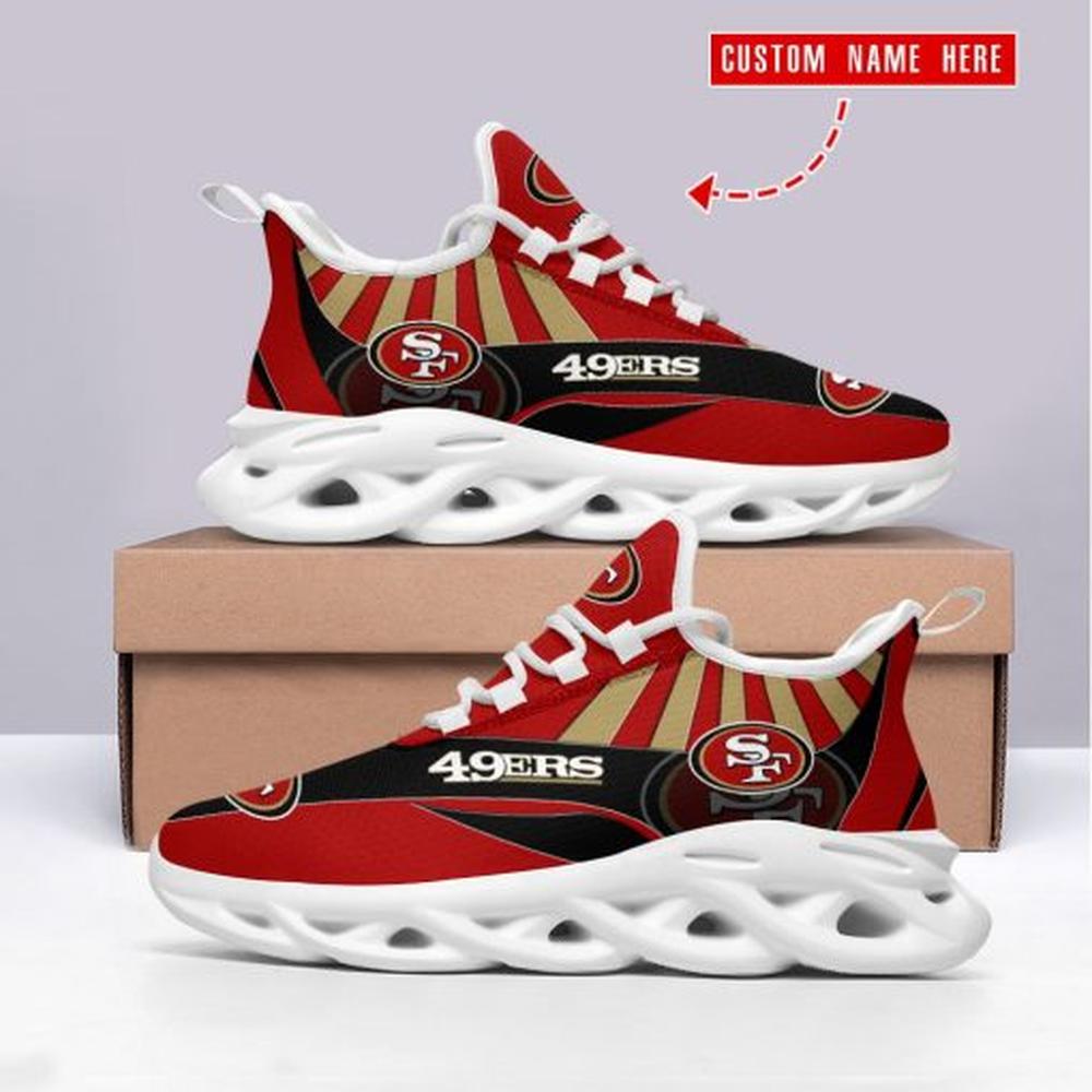 Ideafootwear San Francisco 49ers Max Soul Shoes Sneakers For Men And Women 22