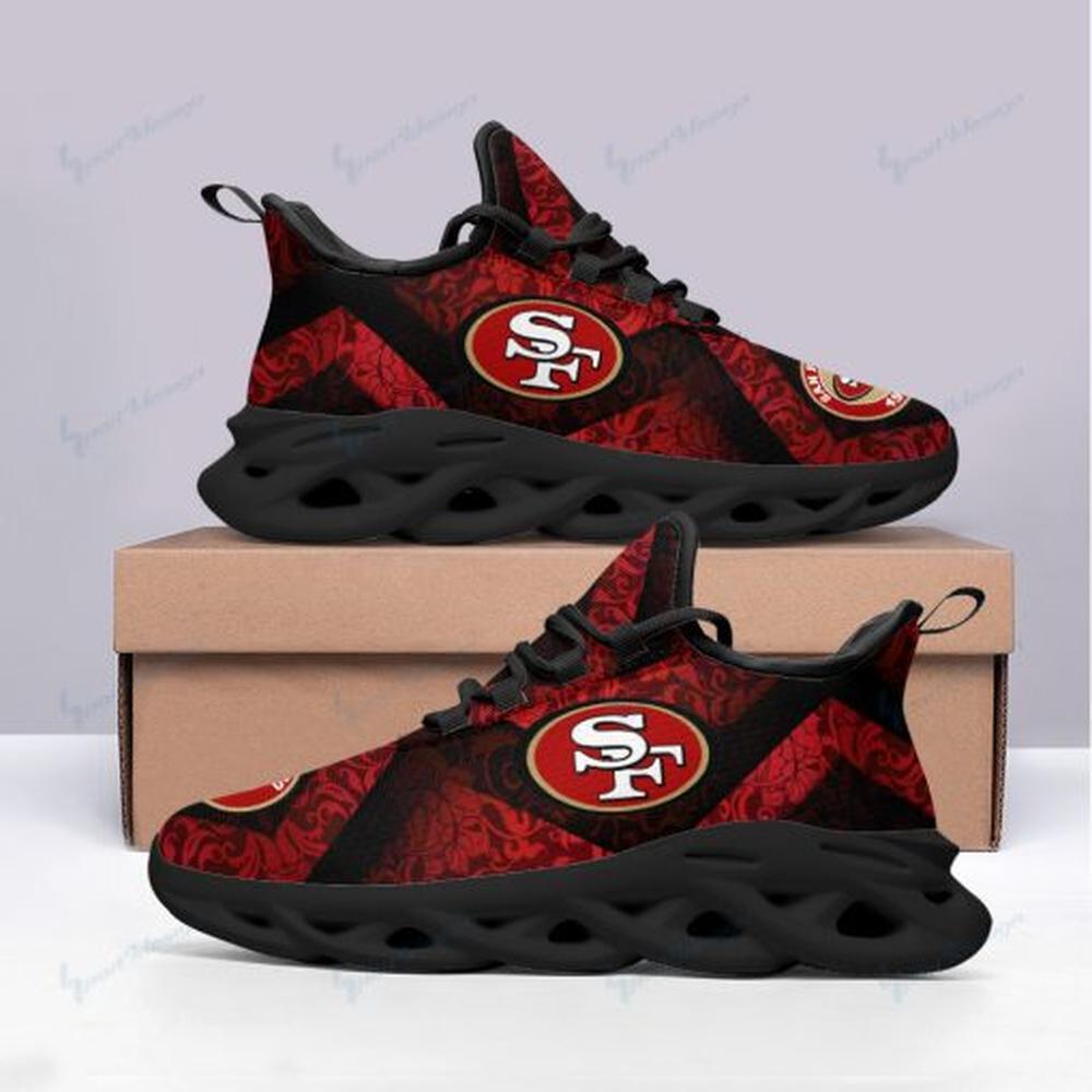 Ideafootwear San Francisco 49ers Max Soul Shoes Sneakers For Men And Women 80