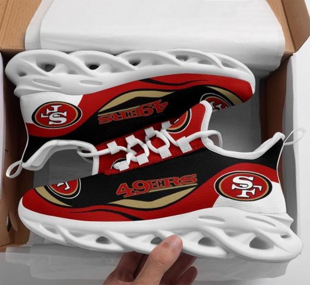 Ideafootwear San Francisco 49ers Max Soul Shoes Sneakers For Men And Women 146