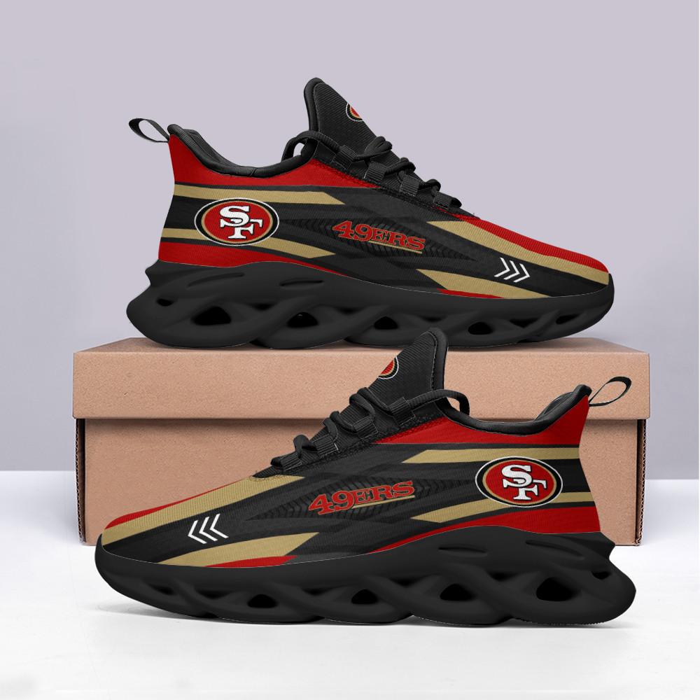 Ideafootwear San Francisco 49ers Max Soul Shoes Sneakers For Men And Women 65