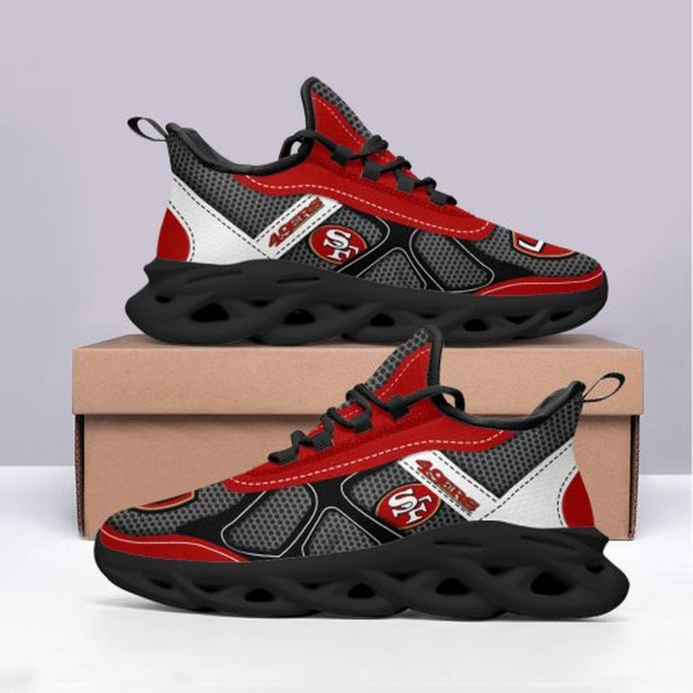 Ideafootwear San Francisco 49ers Max Soul Shoes Sneakers For Men And Women 60