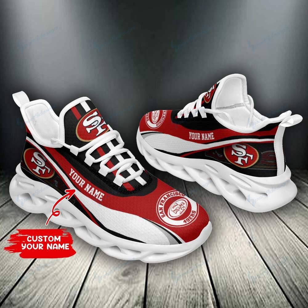 Ideafootwear San Francisco 49ers Max Soul Shoes Sneakers For Men And Women 5