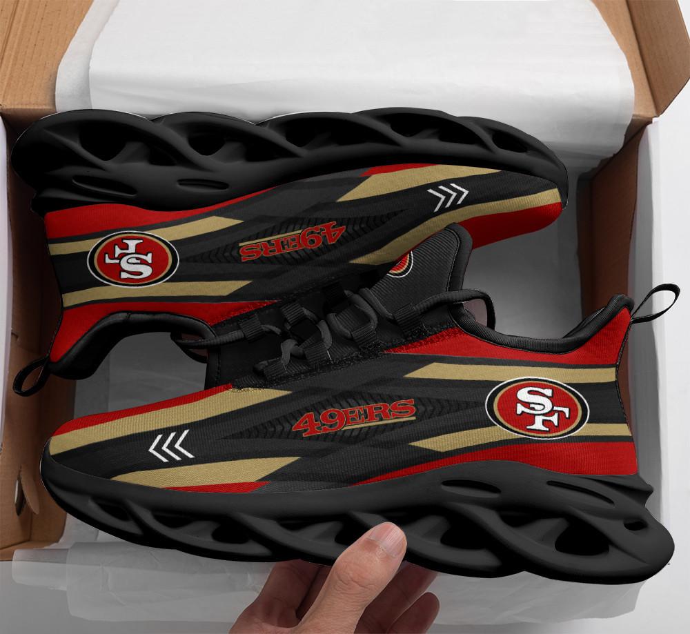 Ideafootwear San Francisco 49ers Max Soul Shoes Sneakers For Men And Women 65