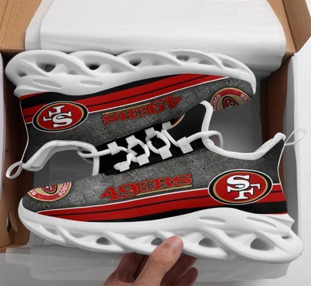 Ideafootwear San Francisco 49ers Max Soul Shoes Sneakers For Men And Women 131