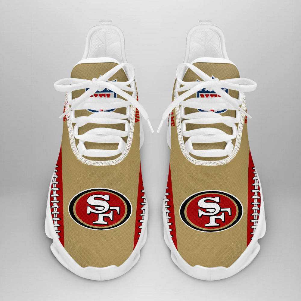Ideafootwear San Francisco 49ers Max Soul Shoes Sneakers For Men And Women 105