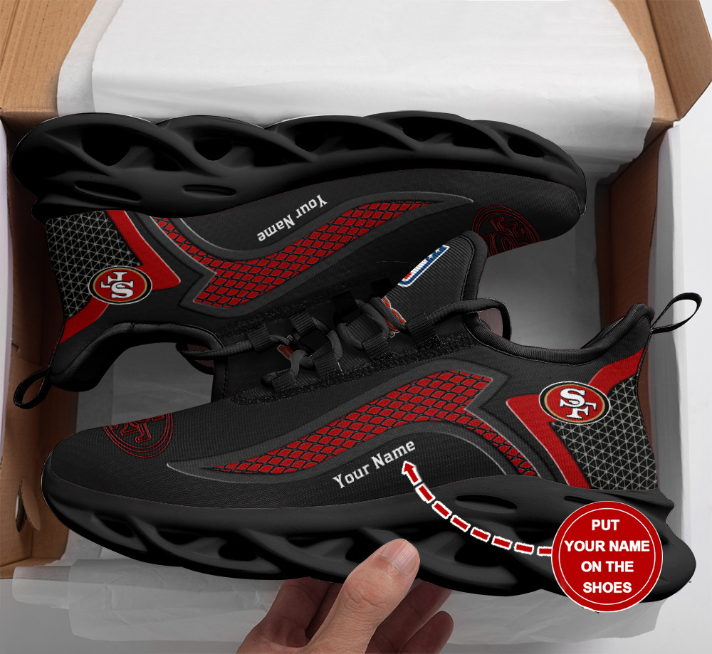 Ideafootwear San Francisco 49ers Max Soul Shoes Sneakers For Men And Women 29