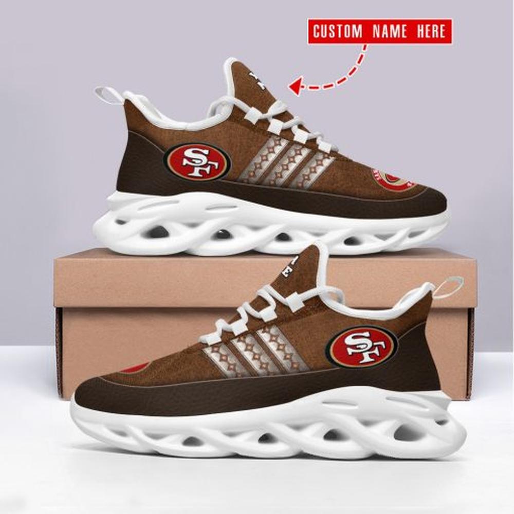 Ideafootwear San Francisco 49ers Max Soul Shoes Sneakers For Men And Women 16
