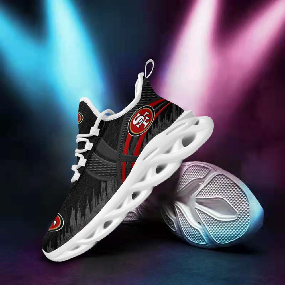 Ideafootwear San Francisco 49ers Max Soul Shoes Sneakers For Men And Women 81