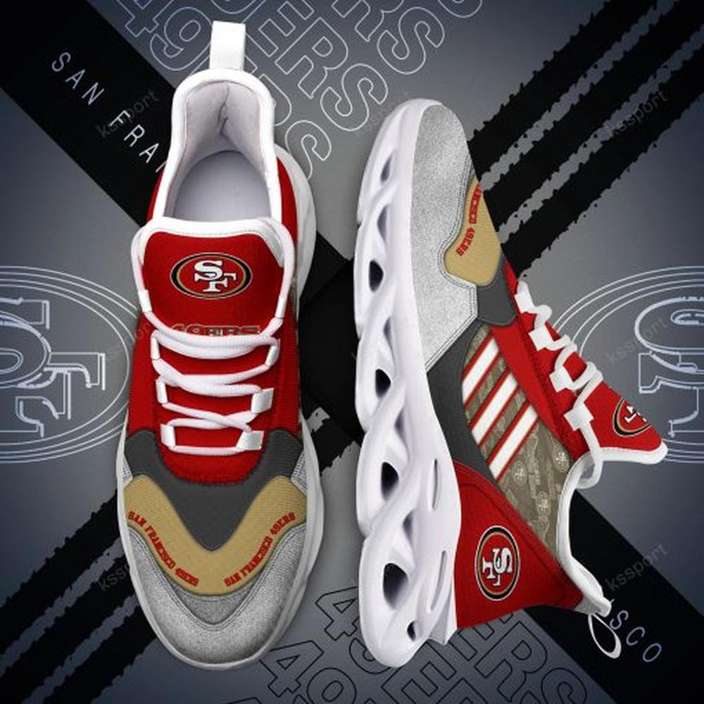 Ideafootwear San Francisco 49ers Max Soul Shoes Sneakers For Men And Women 83