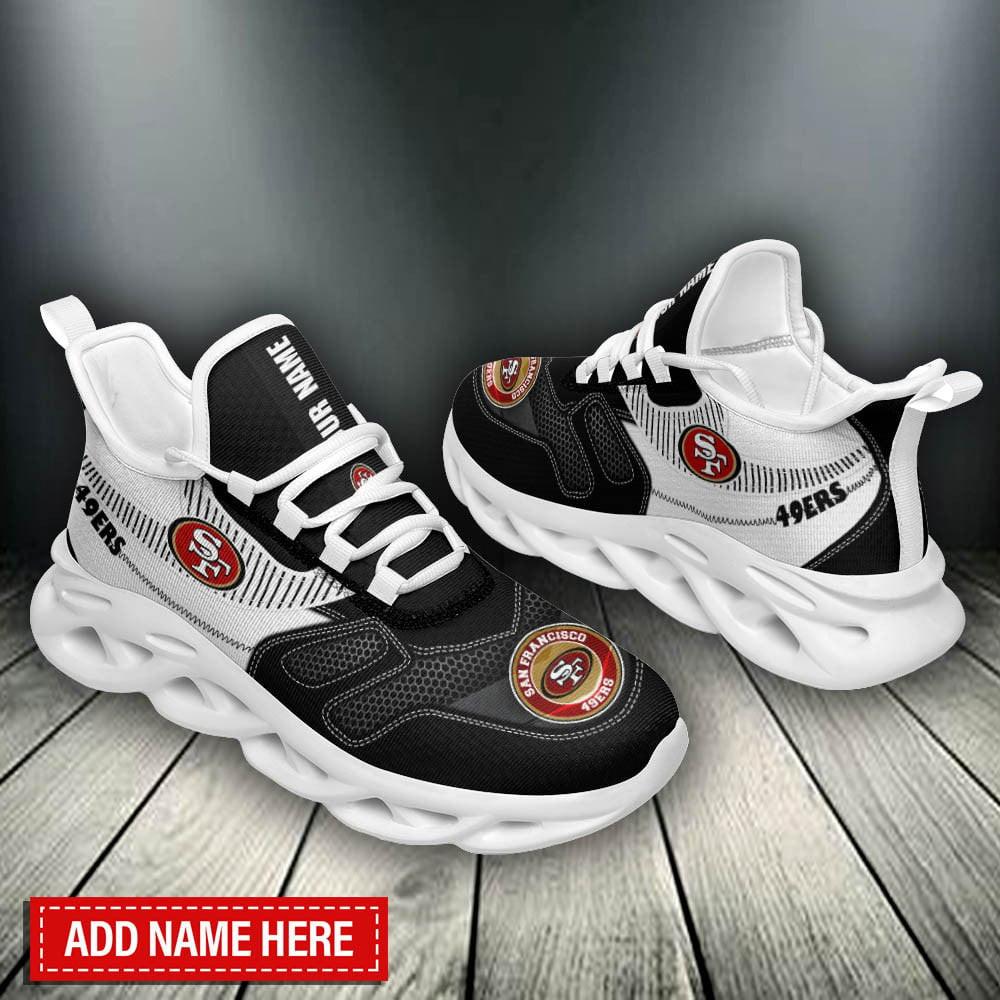 Ideafootwear San Francisco 49ers Max Soul Shoes Sneakers For Men And Women 118