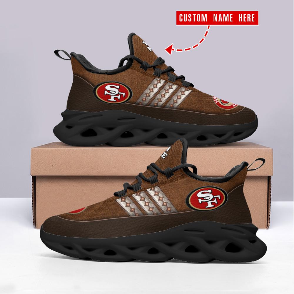Ideafootwear San Francisco 49ers Max Soul Shoes Sneakers For Men And Women 16