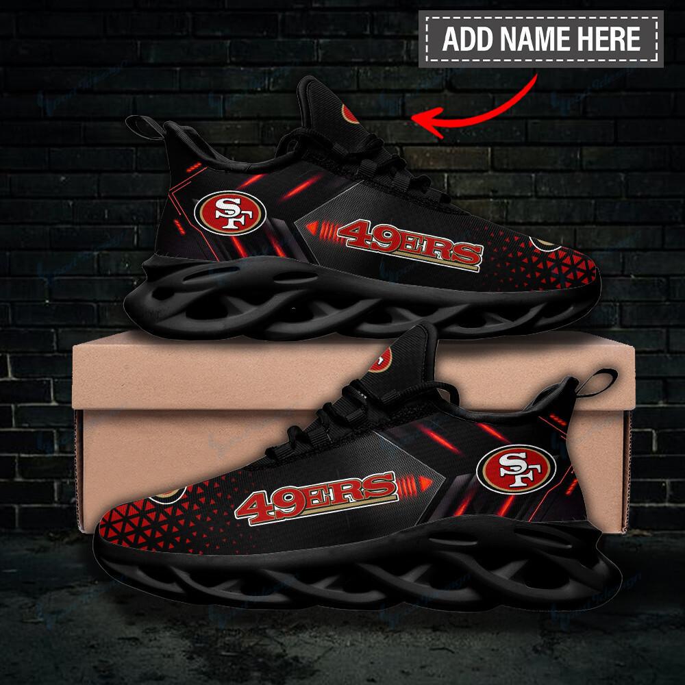 Ideafootwear San Francisco 49ers Max Soul Shoes Sneakers For Men And Women 1