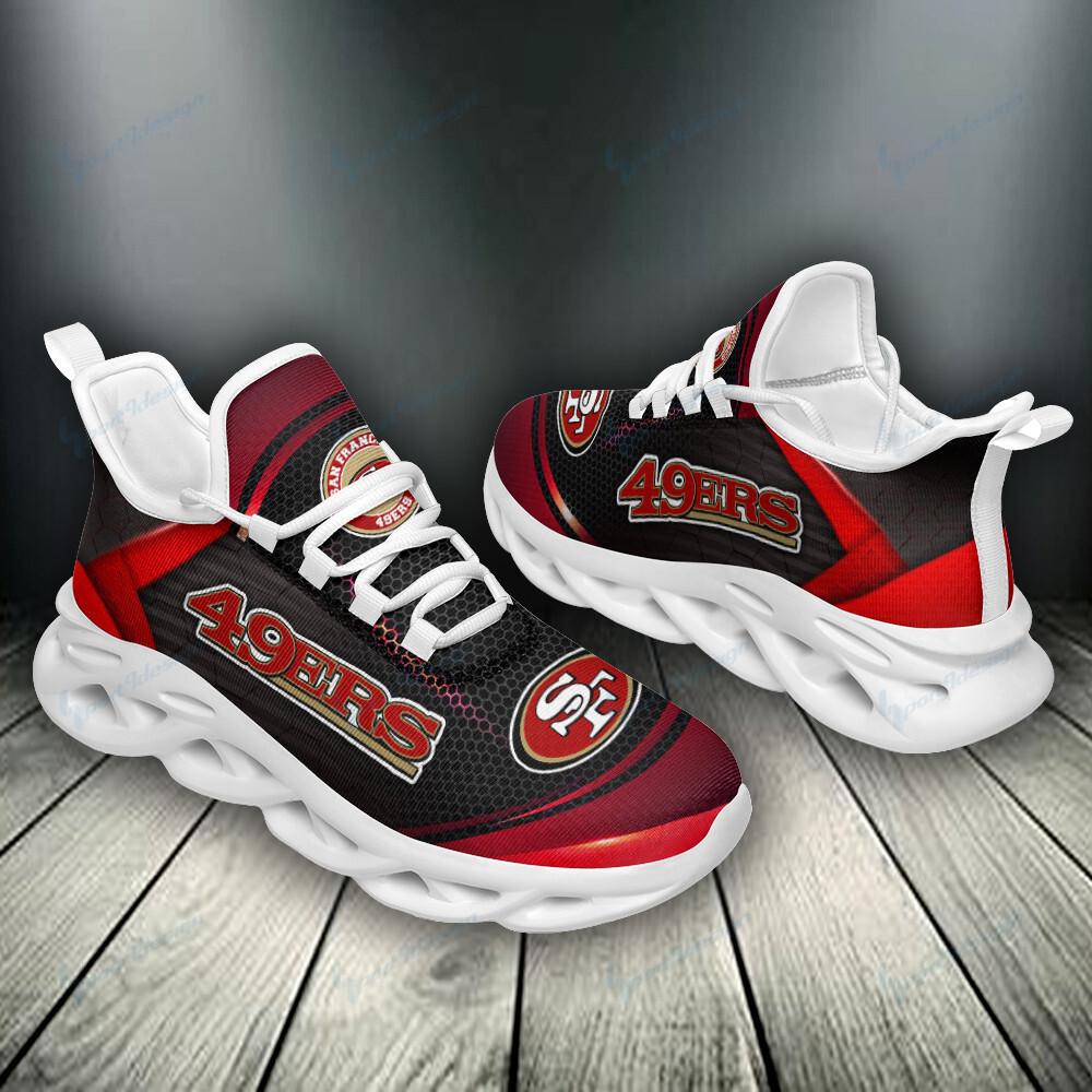 Ideafootwear San Francisco 49ers Max Soul Shoes Sneakers For Men And Women 67