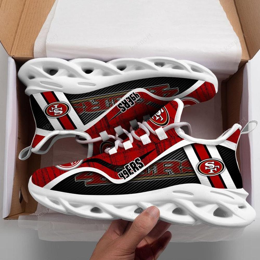 Ideafootwear San Francisco 49ers Max Soul Shoes Sneakers For Men And Women 87