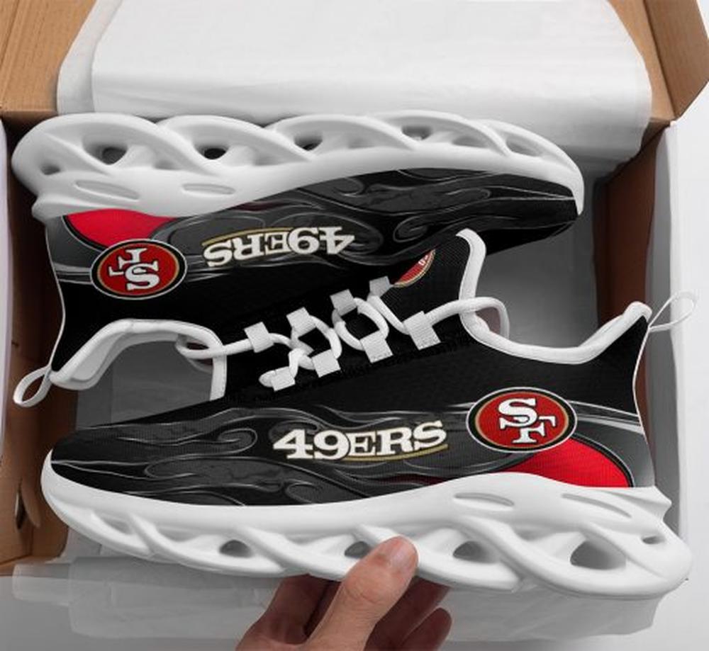 Ideafootwear San Francisco 49ers Max Soul Shoes Sneakers For Men And Women 134