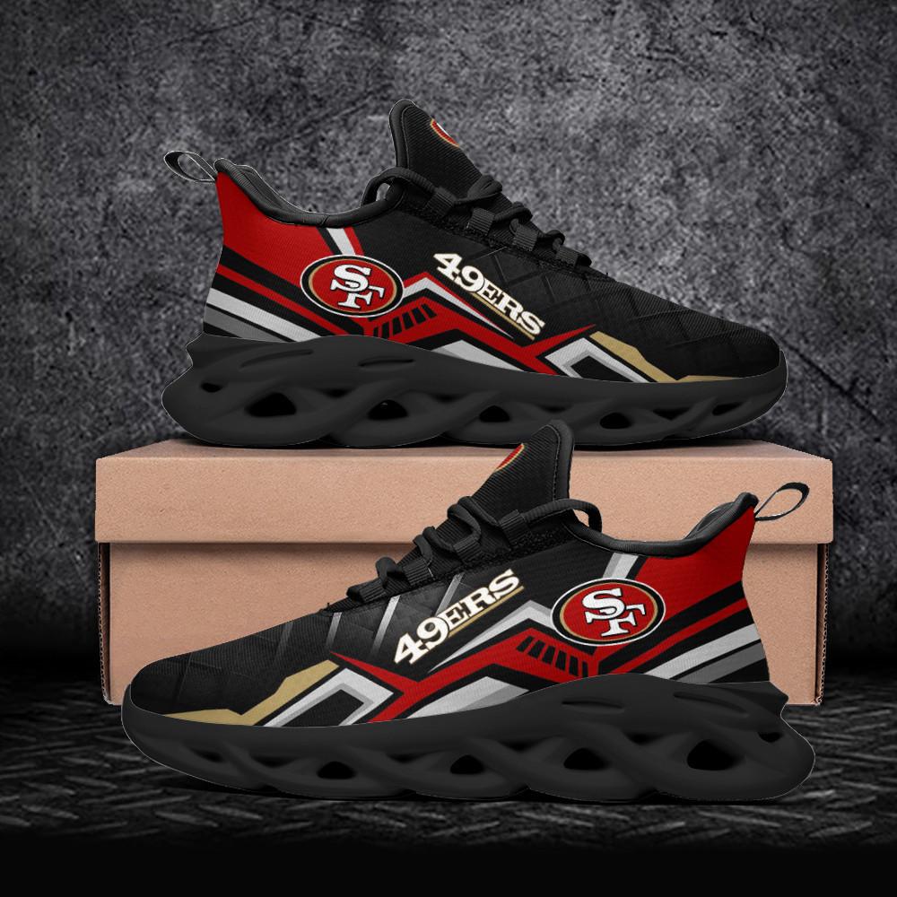 Ideafootwear San Francisco 49ers Max Soul Shoes Sneakers For Men And Women 75