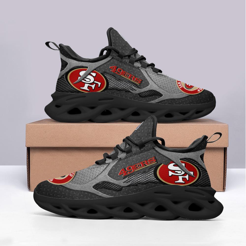 Ideafootwear San Francisco 49ers Max Soul Shoes Sneakers For Men And Women 93