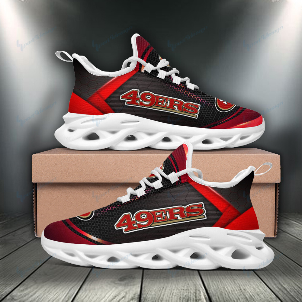 Ideafootwear San Francisco 49ers Max Soul Shoes Sneakers For Men And Women 67