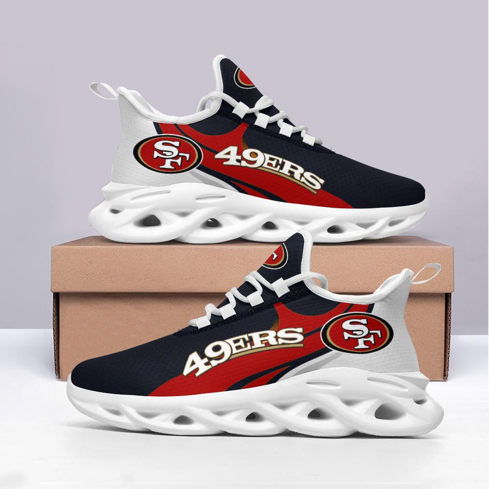Ideafootwear San Francisco 49ers Max Soul Shoes Sneakers For Men And Women 52