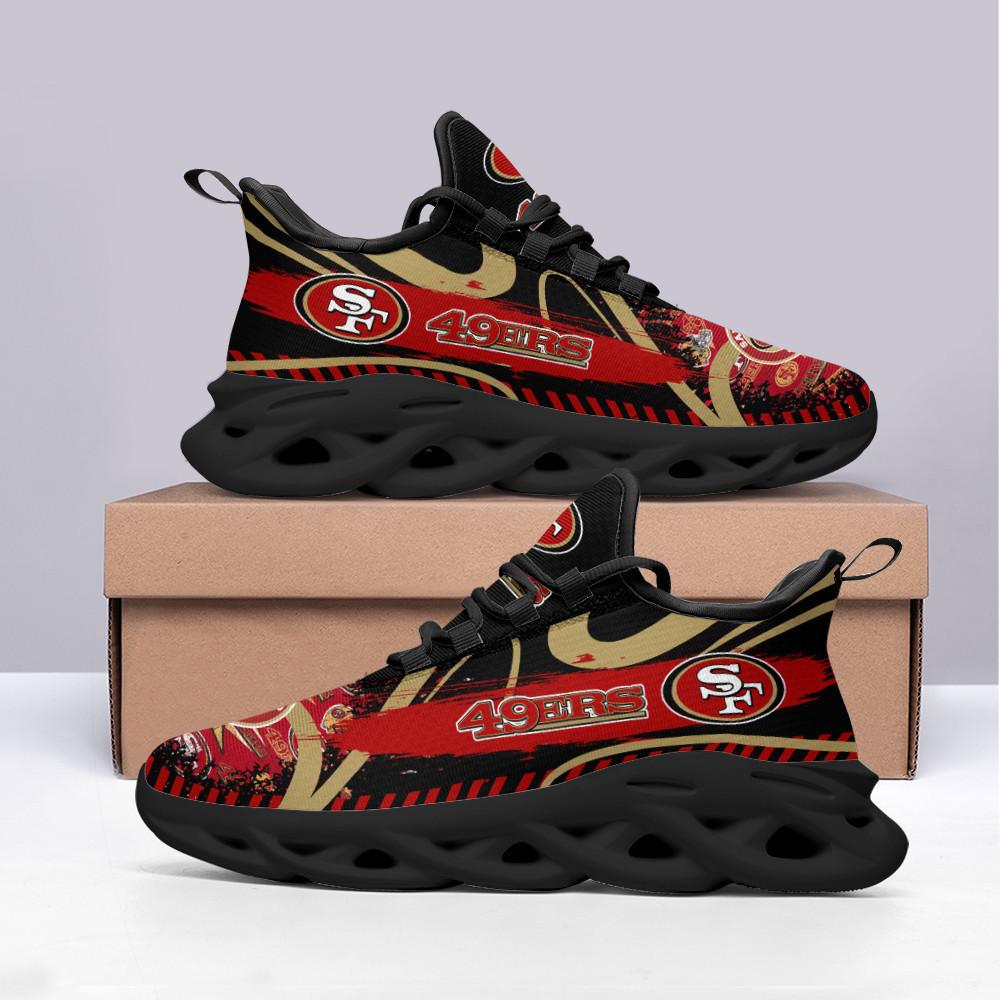 Ideafootwear San Francisco 49ers Max Soul Shoes Sneakers For Men And Women 61