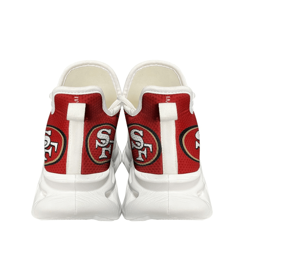 Ideafootwear San Francisco 49ers Max Soul Shoes Sneakers For Men And Women 101