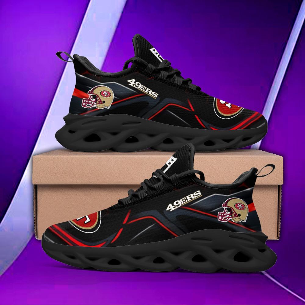 Ideafootwear San Francisco 49ers Max Soul Shoes Sneakers For Men And Women 66