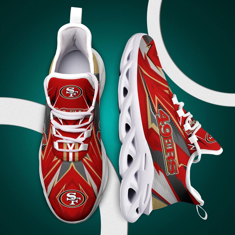 Ideafootwear San Francisco 49ers Max Soul Shoes Sneakers For Men And Women 34