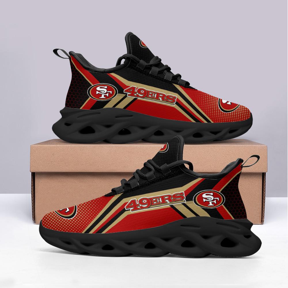 Ideafootwear San Francisco 49ers Max Soul Shoes Sneakers For Men And Women 76