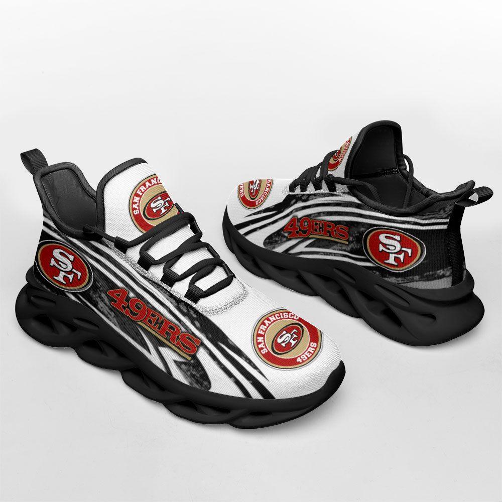 Ideafootwear San Francisco 49ers Max Soul Shoes Sneakers For Men And Women 38