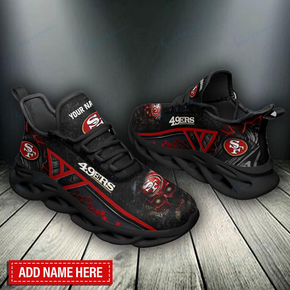 Ideafootwear San Francisco 49ers Max Soul Shoes Sneakers For Men And Women 4