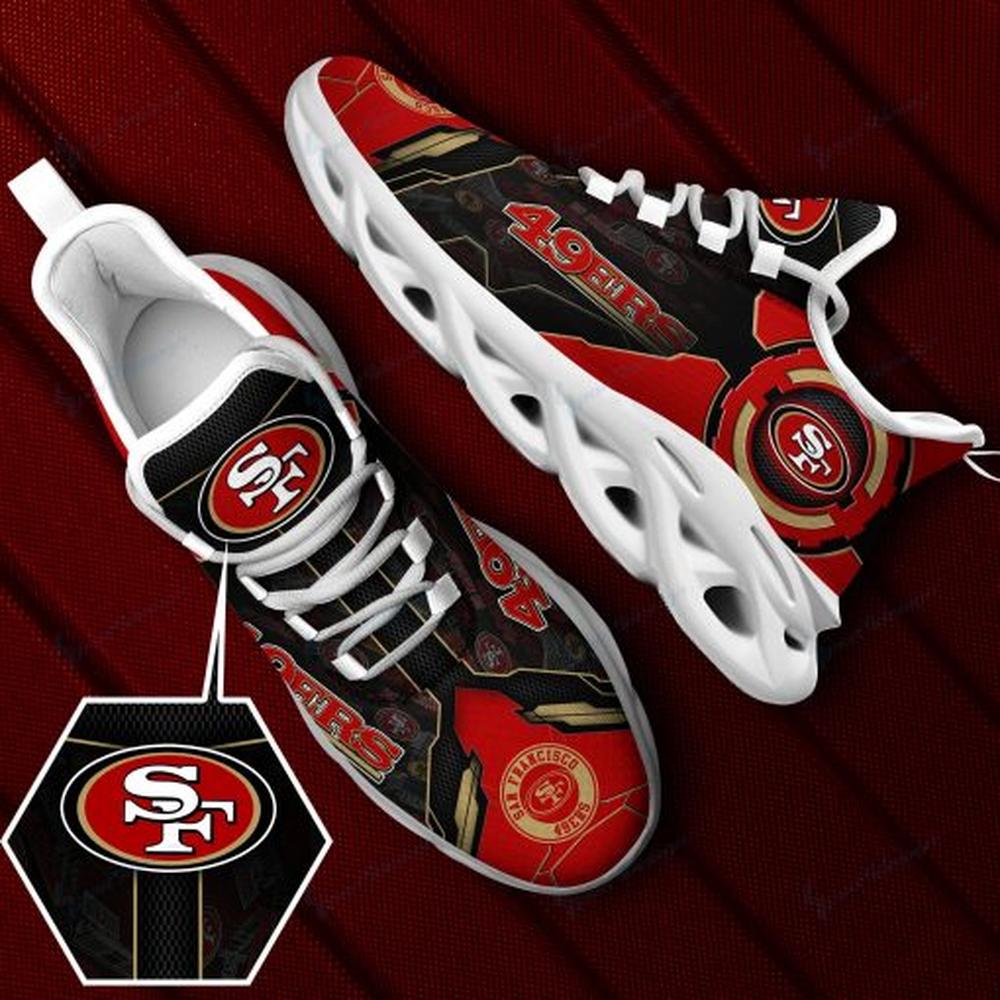 Ideafootwear San Francisco 49ers Max Soul Shoes Sneakers For Men And Women 94