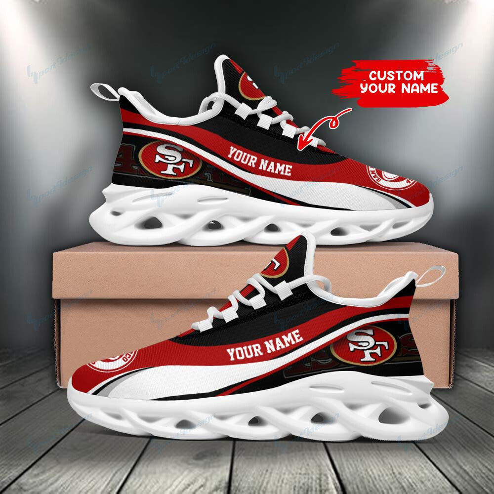 Ideafootwear San Francisco 49ers Max Soul Shoes Sneakers For Men And Women 5