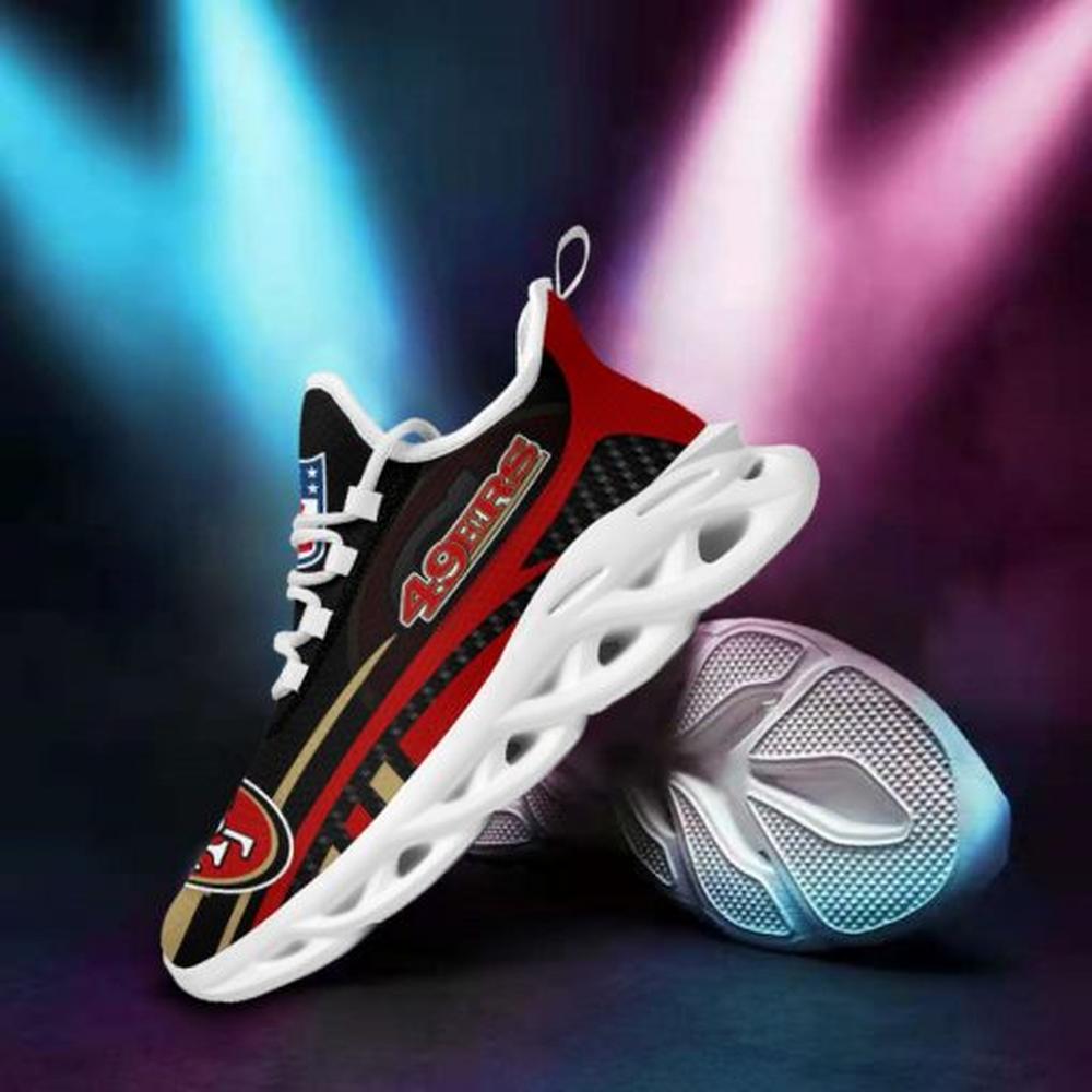Ideafootwear San Francisco 49ers Max Soul Shoes Sneakers For Men And Women 86