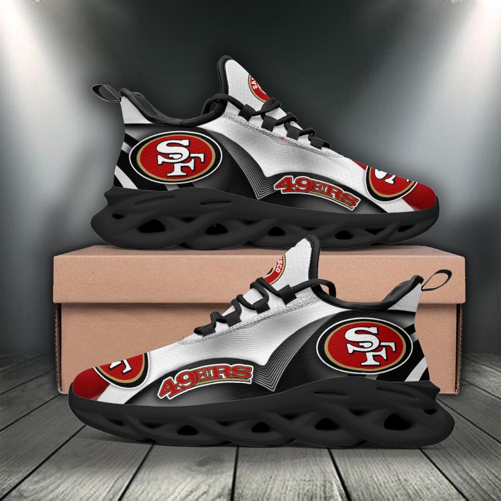 Ideafootwear San Francisco 49ers Max Soul Shoes Sneakers For Men And Women 56