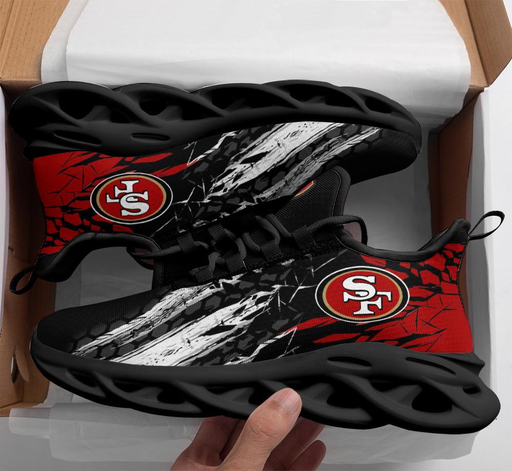 Ideafootwear San Francisco 49ers Max Soul Shoes Sneakers For Men And Women 84