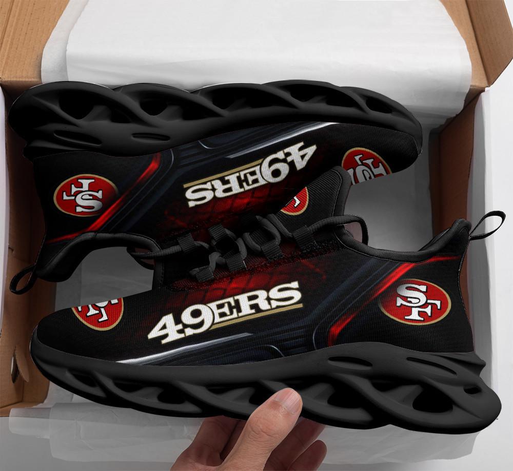 Ideafootwear San Francisco 49ers Max Soul Shoes Sneakers For Men And Women 72
