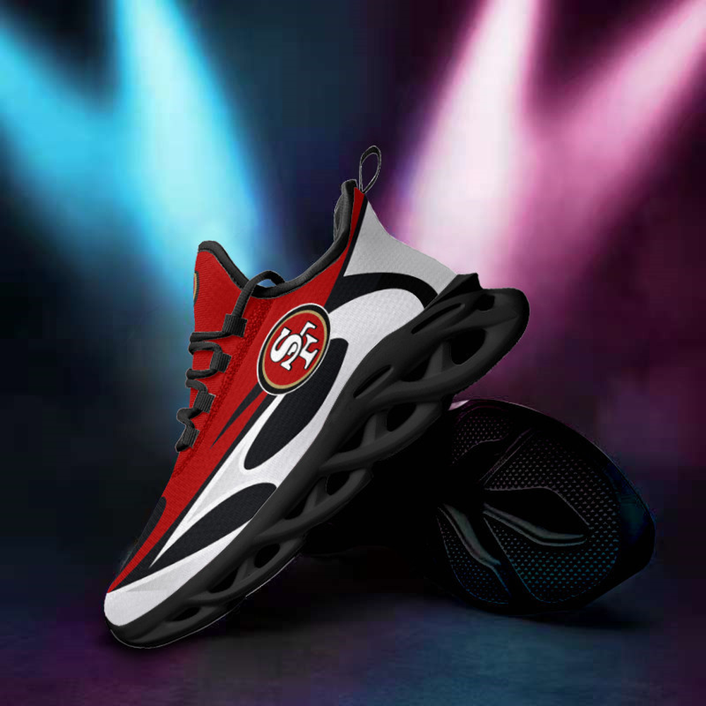 Ideafootwear San Francisco 49ers Max Soul Shoes Sneakers For Men And Women 82