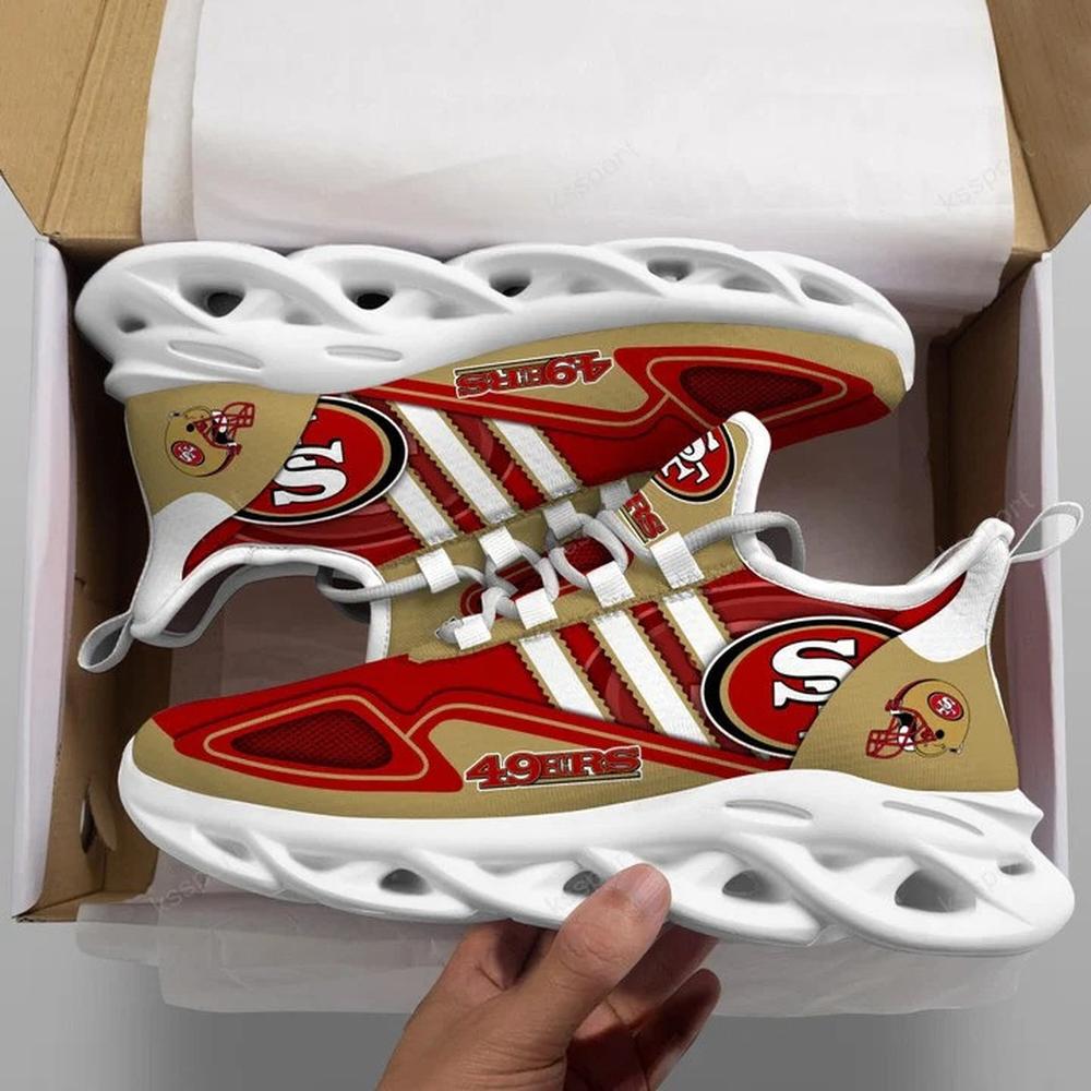 Ideafootwear San Francisco 49ers Max Soul Shoes Sneakers For Men And Women 89