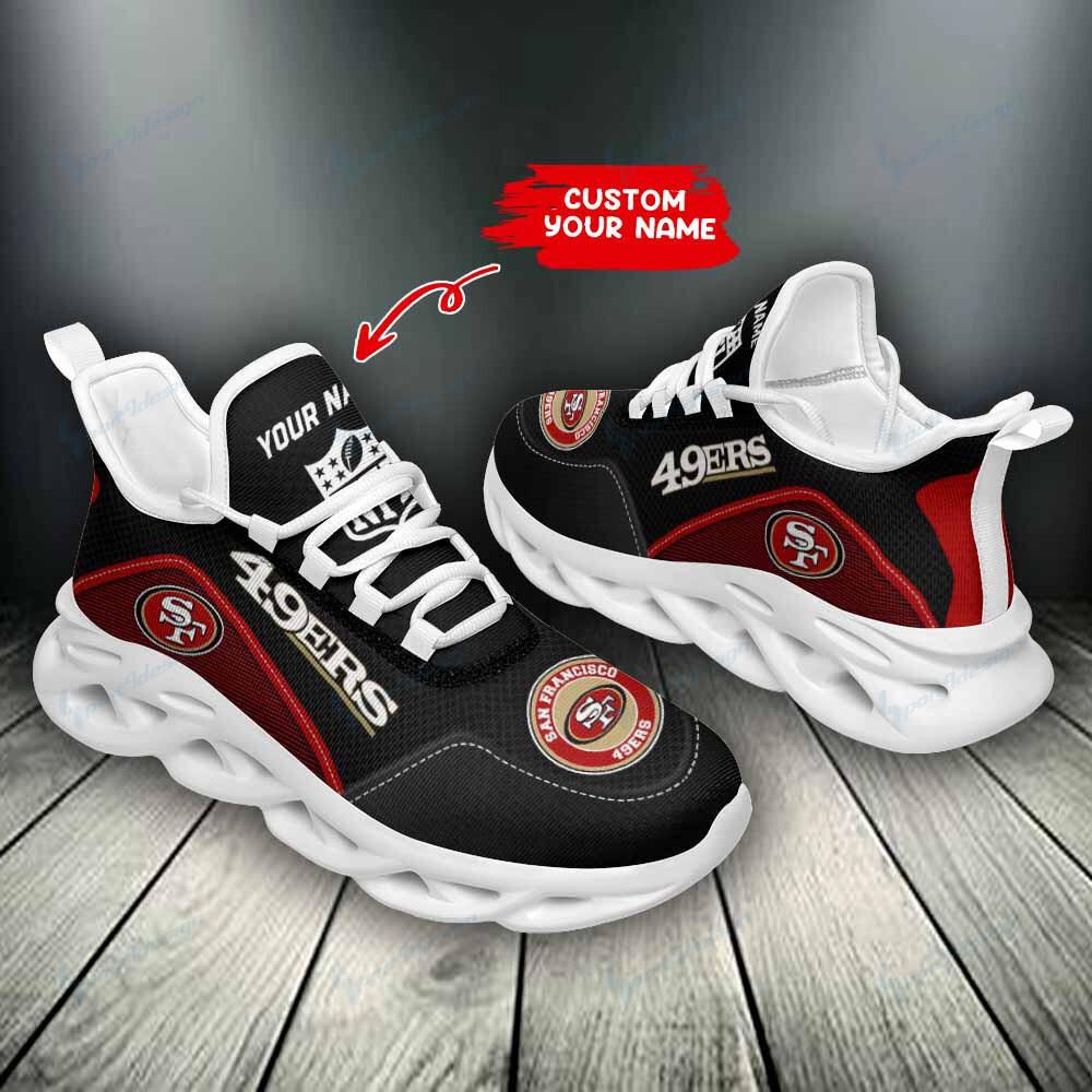 Ideafootwear San Francisco 49ers Max Soul Shoes Sneakers For Men And Women 11