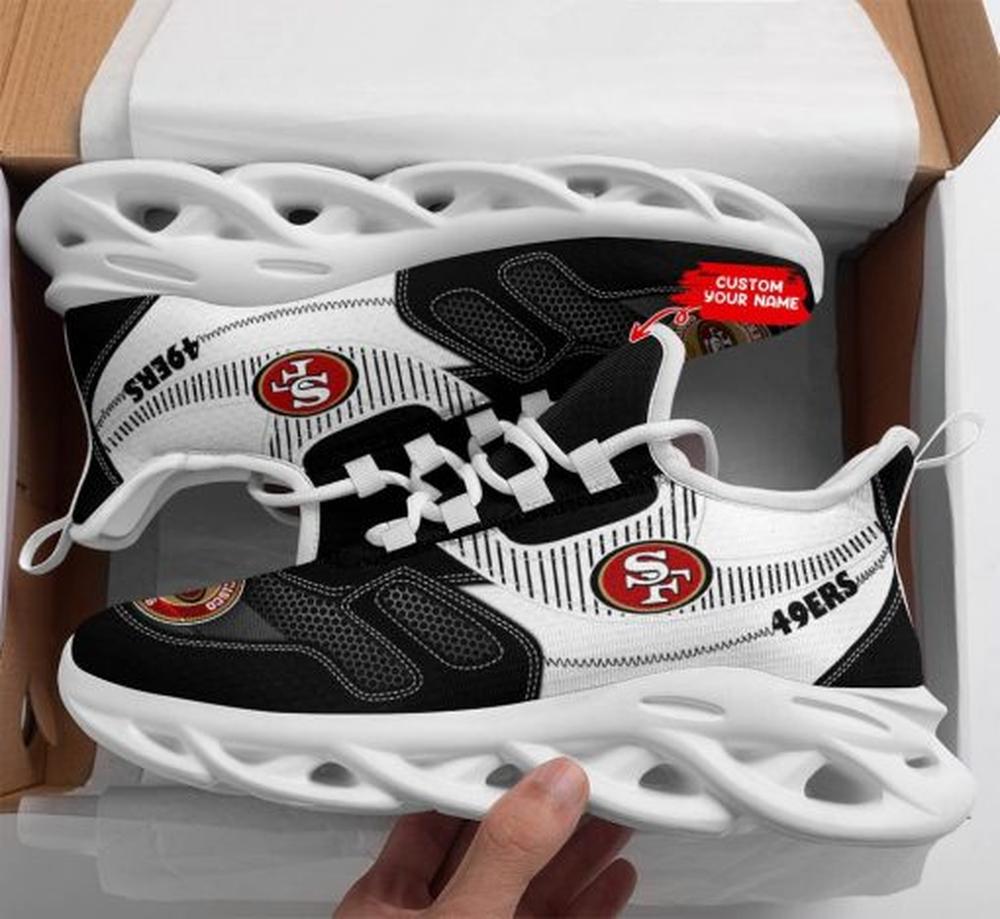 Ideafootwear San Francisco 49ers Max Soul Shoes Sneakers For Men And Women 118