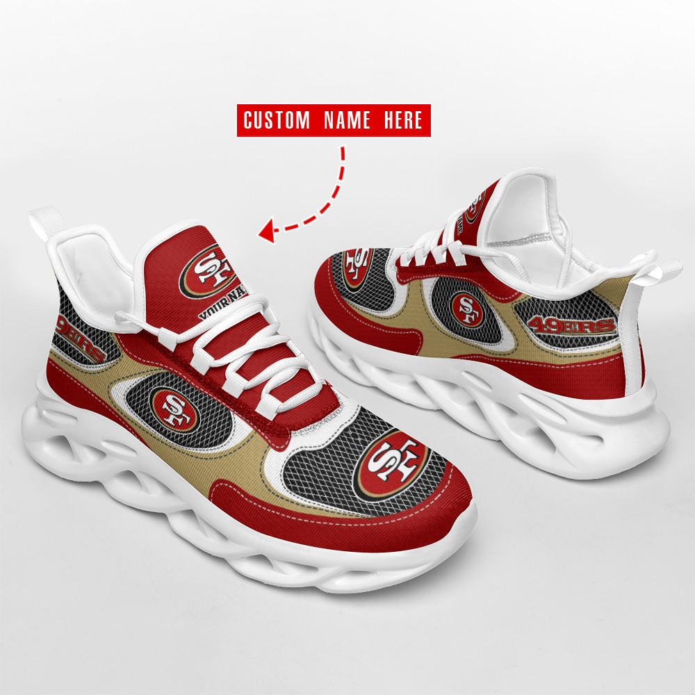 Ideafootwear San Francisco 49ers Max Soul Shoes Sneakers For Men And Women 116