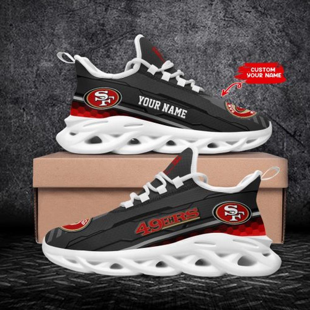 Ideafootwear San Francisco 49ers Max Soul Shoes Sneakers For Men And Women 35