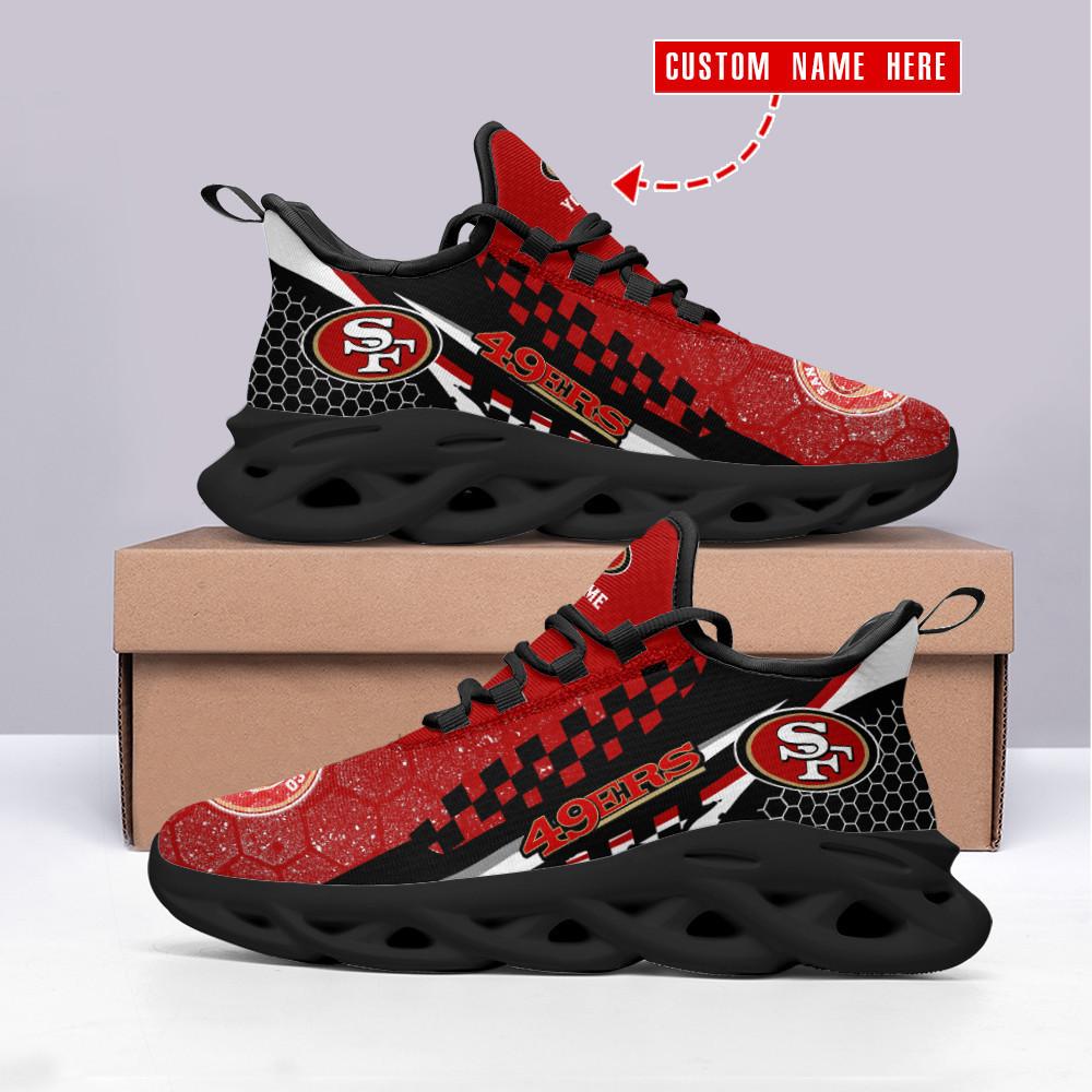 Ideafootwear San Francisco 49ers Max Soul Shoes Sneakers For Men And Women 6